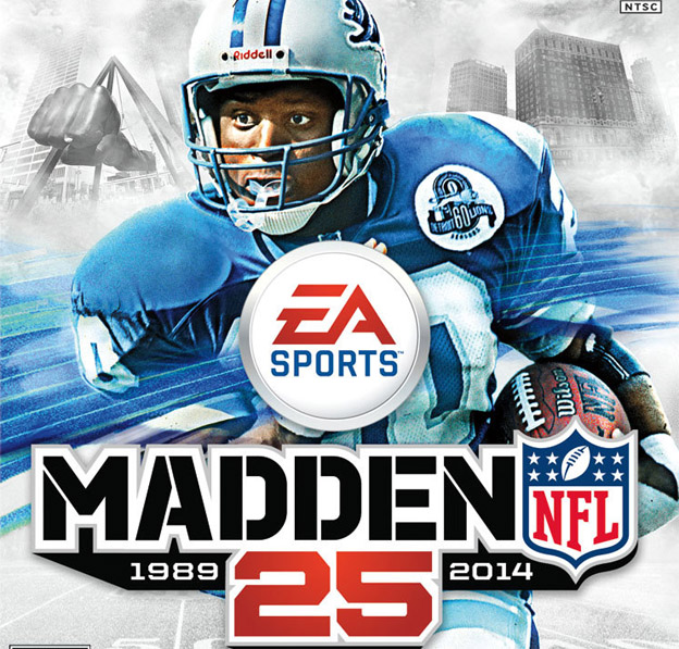 Barry Sanders Is The Madden 25 Cover Athlete Cheat Code Central